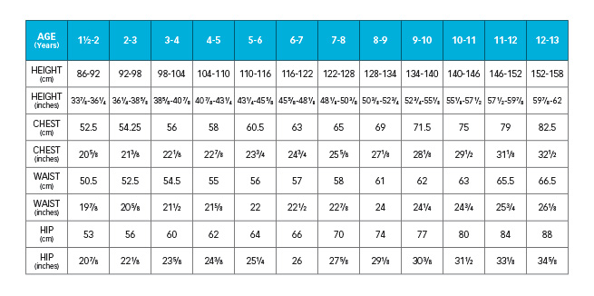 Primark T Shirt Size Chart